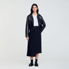 Long Asymmetrical Skirt Black
