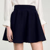 Pleated Skirt Navy Blue