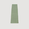 Long Decorative Knit Skirt Mint