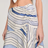 Josephine Spider Blue Print Printed Skirt Sky Blue