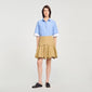 Amicie Short Ruffled Skirt Beige