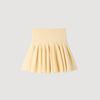 Telma Short Knit Skater Skirt Butter