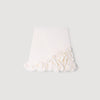 Corolle Short Floral Knit Skirt White