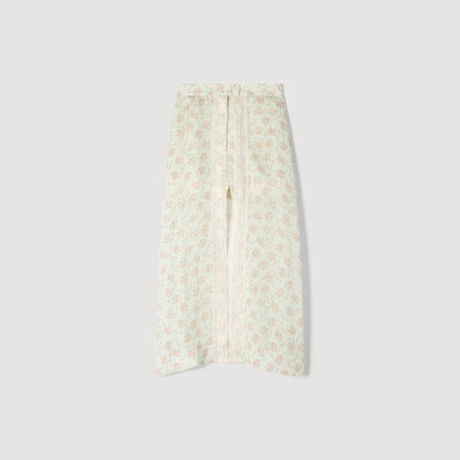 Avina Floral Print Maxi Skort Pink / Green