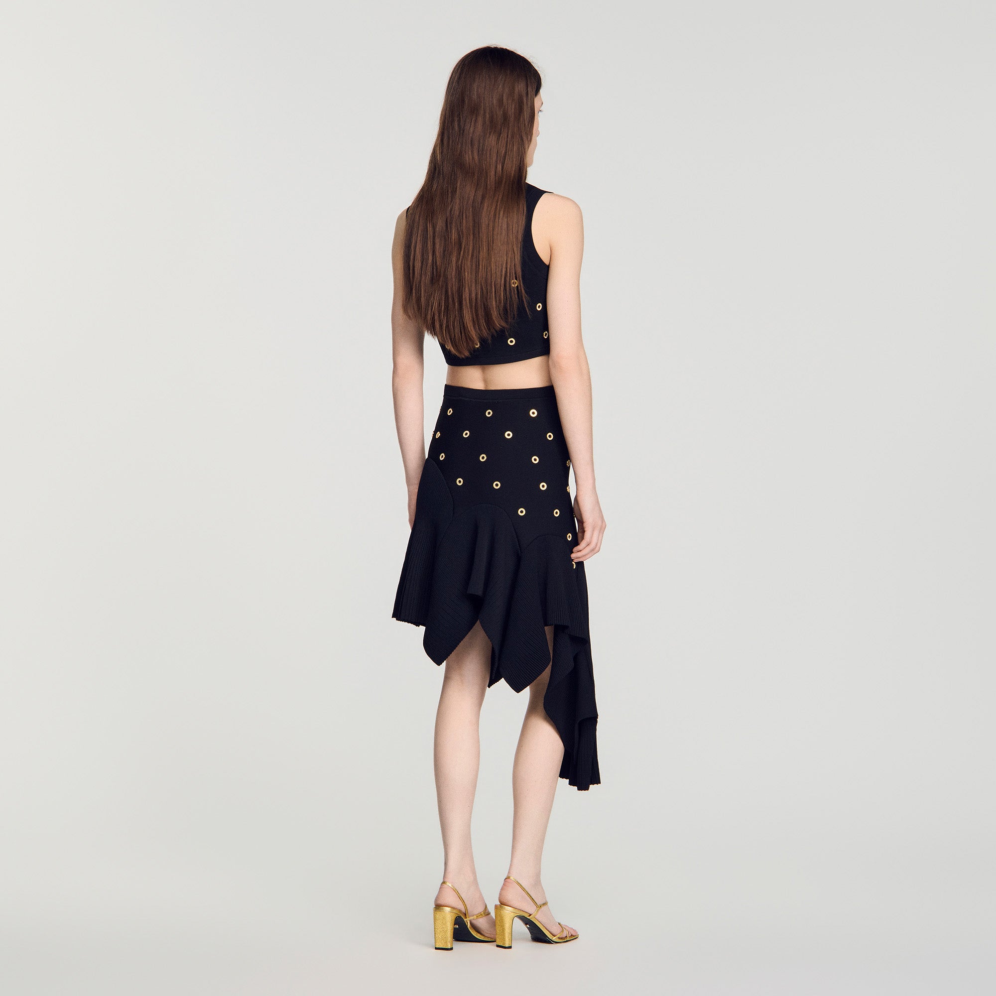 Bellasina  Knit Skirt Black
