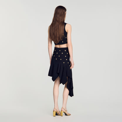 Bellasina  Knit Skirt Black