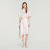 Plume  Knit Skirt Ecru