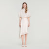 Plume  Knit Skirt Ecru