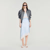 Plume  Printed Skirt Blue / Ecru
