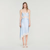 Plume  Printed Skirt Blue / Ecru