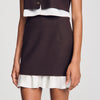 Allison Short 2-in-1 wool skirt Light Brown