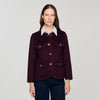 Jilliane Double-Faced Jacket Bordeaux