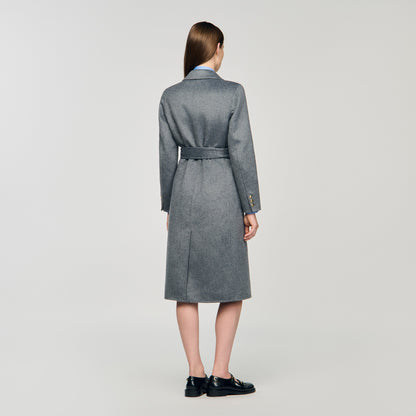 Dorel Double-Faced Check Coat Grey