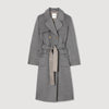 Dorel Double-Faced Check Coat Grey