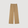 Berny Cotton Suit Trousers Beige