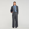 Ismere Straight And Wide Trousers Light Grey