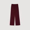 Dawson Wide-Leg Trousers Bordeaux