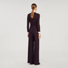 Stephen Flared Trousers Brown