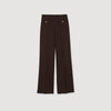 Stephen Flared Trousers Brown