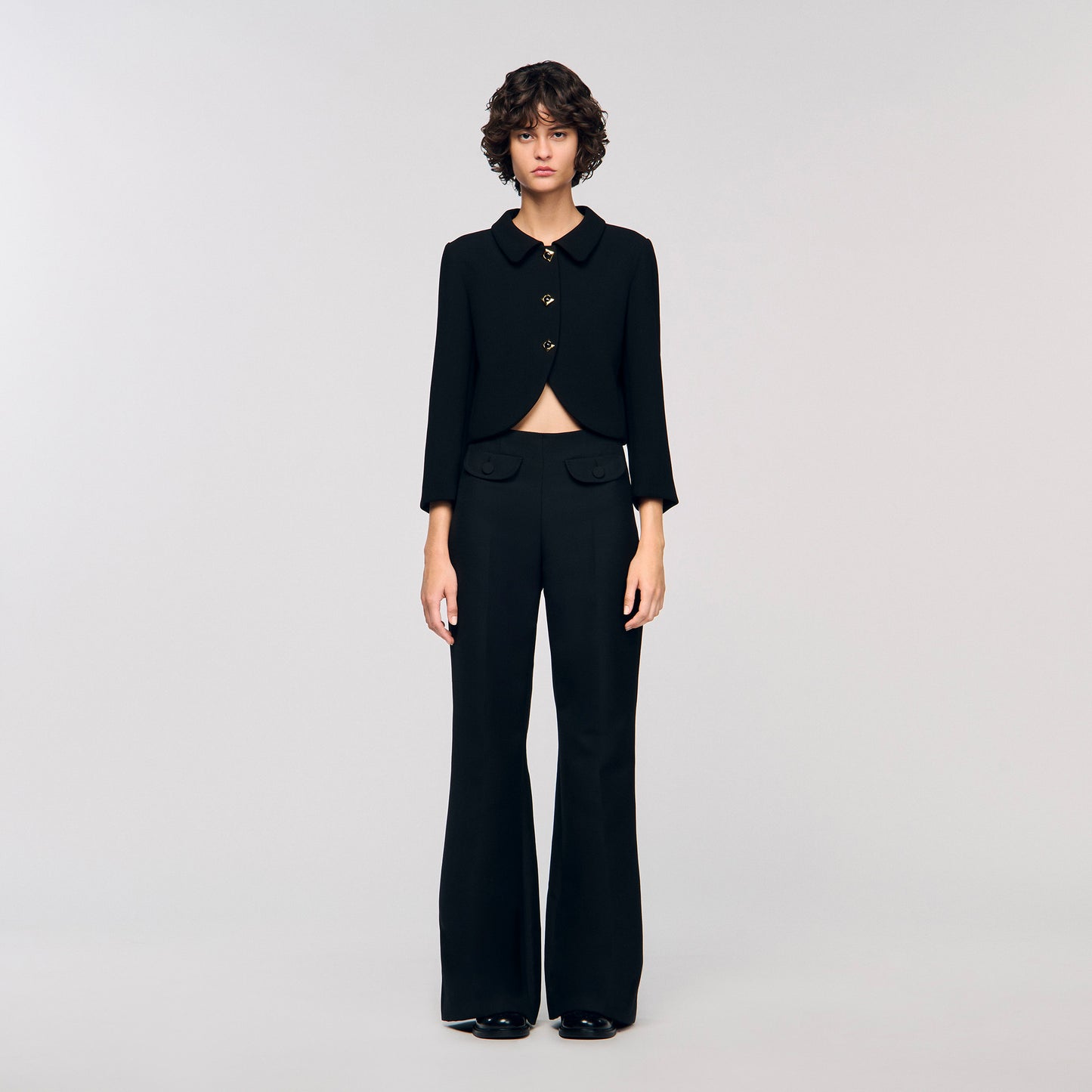 Monceau Pocketed trousers Black