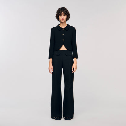 Monceau Pocketed trousers Black