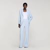 Concorde Striped Sequin Trousers Sky Blue