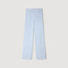 Concorde Striped Sequin Trousers Sky Blue
