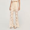 Amani Guipure Lace Trousers Ecru