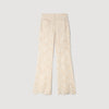 Amani Guipure Lace Trousers Ecru