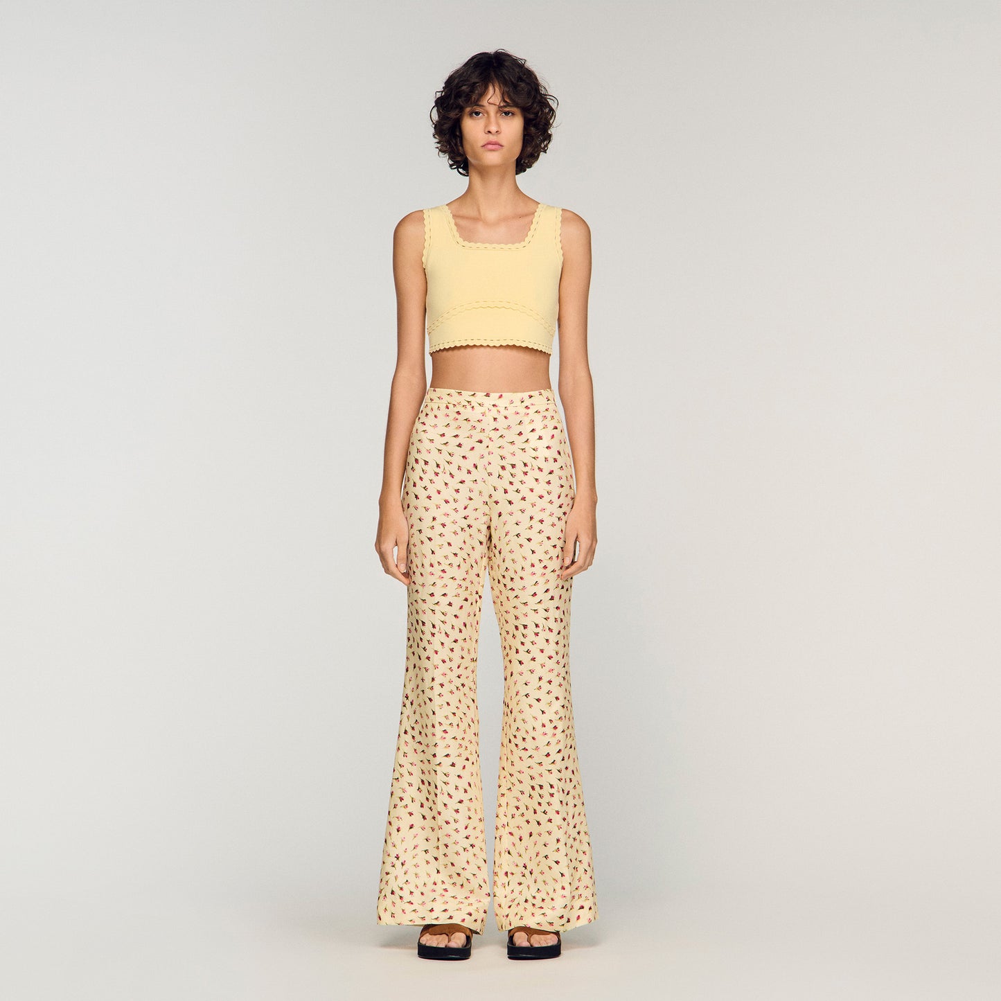 Floral Trousers Butter Pink