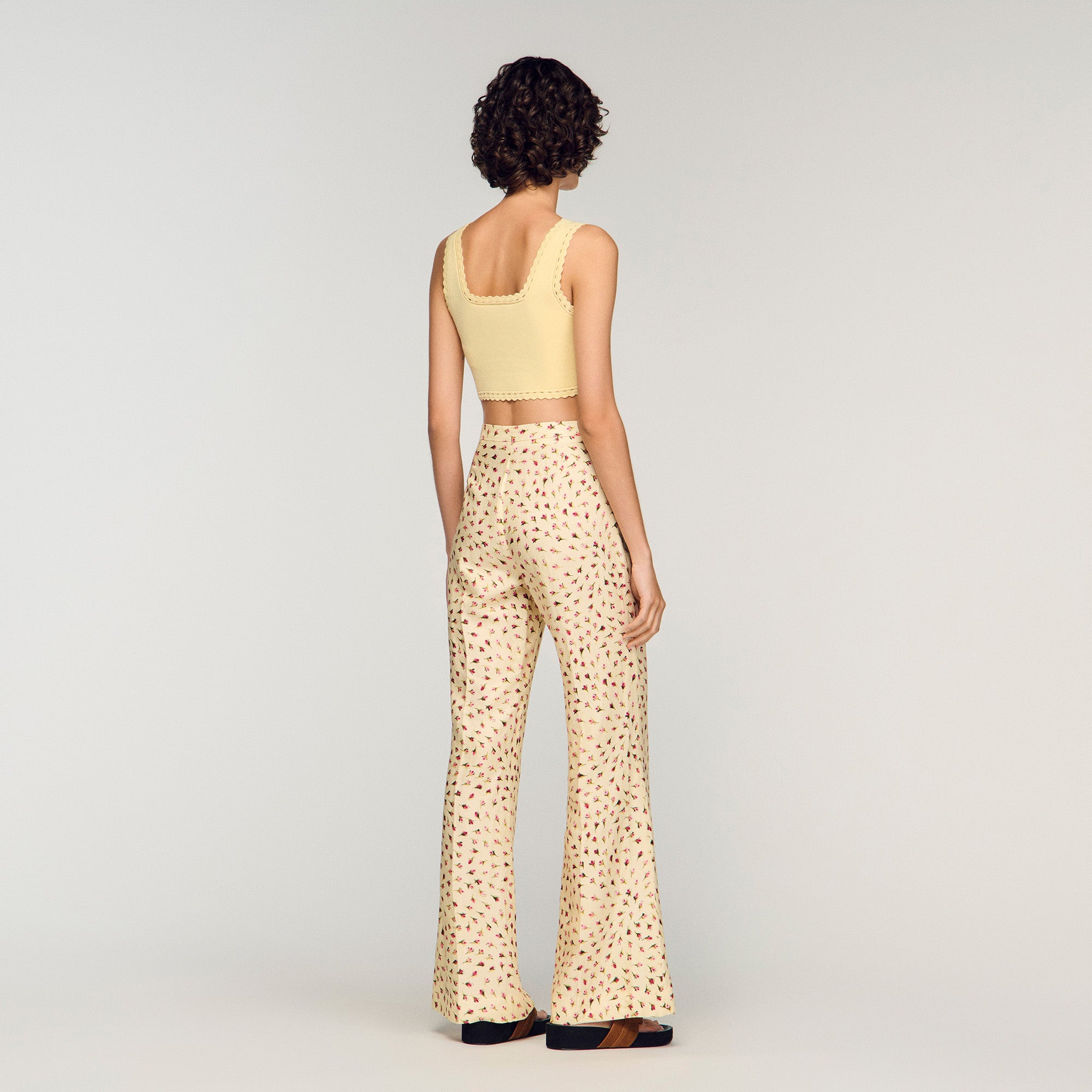 Floral Trousers Butter Pink