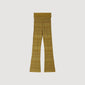 Milan Pointelle Knit Trousers Olive