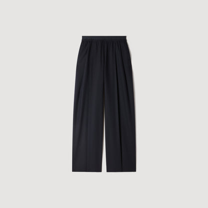 Solmarin Striped wool trousers Navy Blue
