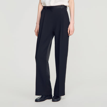 Azafrona  Straight Leg Jeans Black