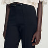 Sawye Stretch straight-leg trousers Black