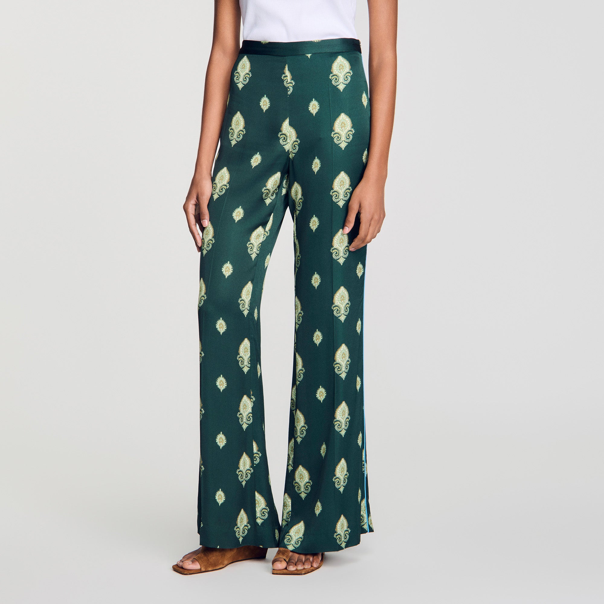 Curcuma  Straight Leg Jeans Green