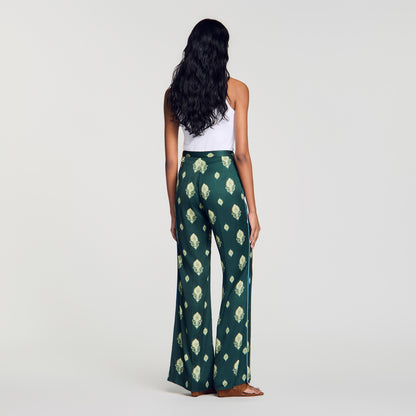 Curcuma  Straight Leg Jeans Green