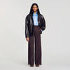 Adam Metal ring trousers Light Brown