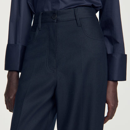 Spirit Wool suit trousers Navy Blue