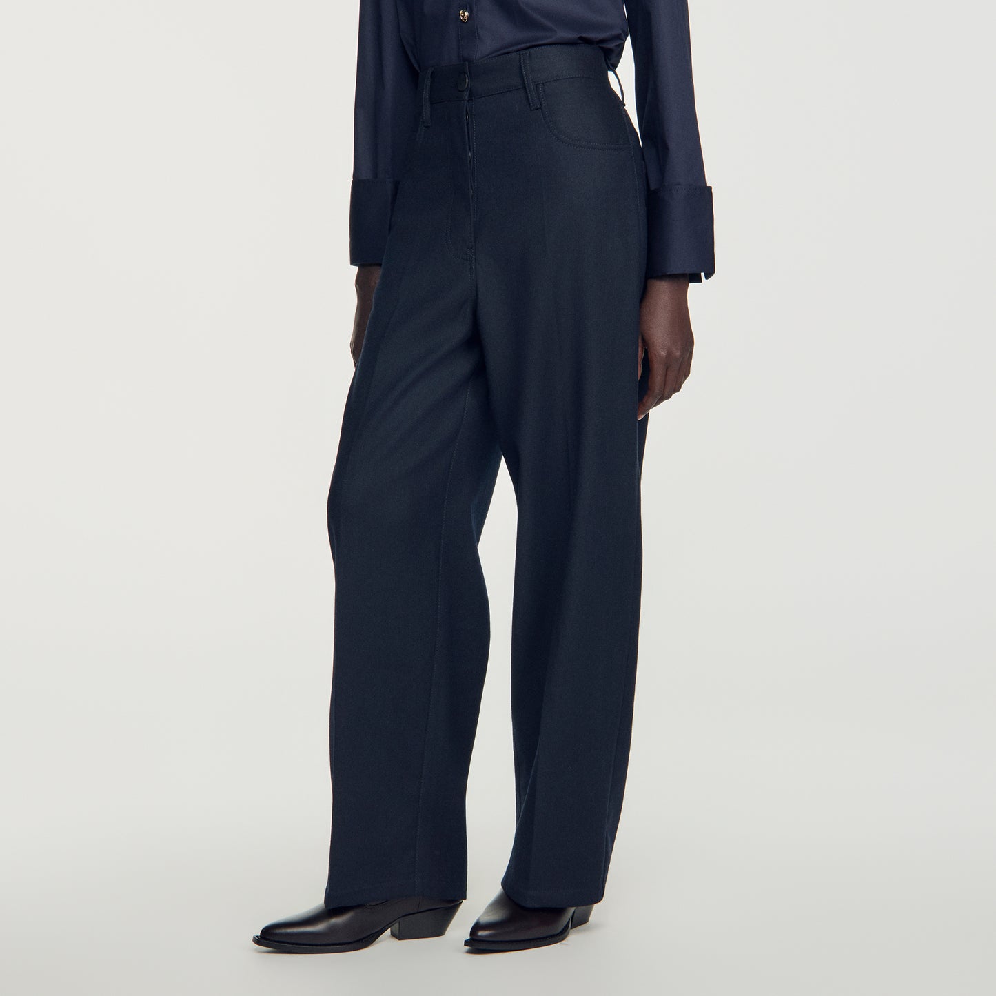 Spirit Wool suit trousers Navy Blue