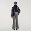 Alden Wool Suit Trousers Grey