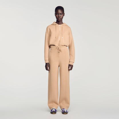 Lucay Rhinestone Jogging Trousers Camel