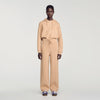 Lucay Rhinestone Jogging Trousers Camel