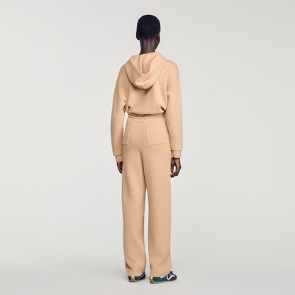 Lucay Rhinestone Jogging Trousers Camel