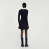 Knit Polo Shirt Jumper Black