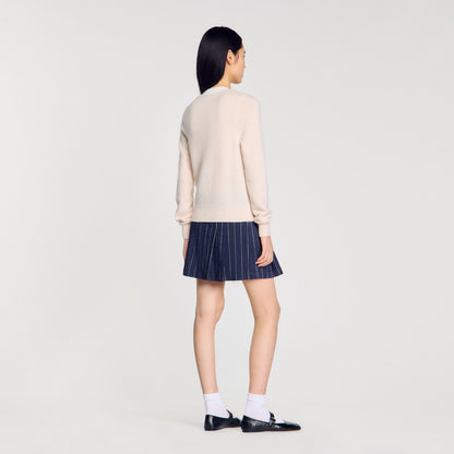 Wool And Cashmere Jumper Nude