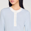 Wool And Cashmere Jumper Sky Blue