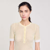 Citron Short-Sleeved Jumper Light Yellow