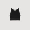 Madrid Sleeveless Jumper Black