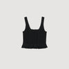 Tilly Ruffled Top Black
